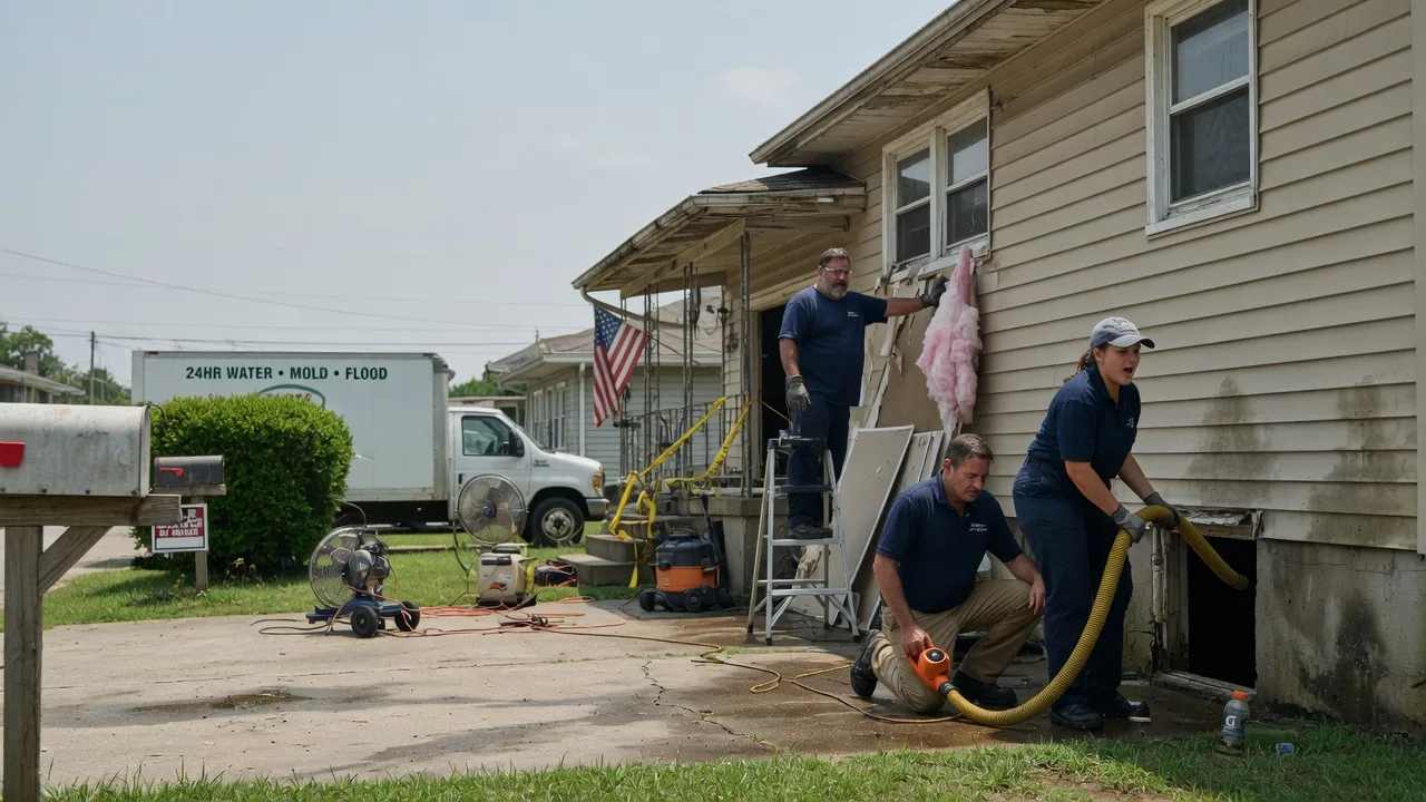 Water Damage Repair in Heavener, OK near me